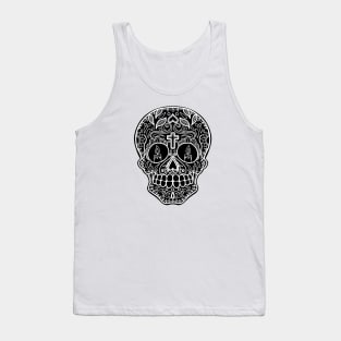 HomeSchoolTattoo SugarSkull Tank Top